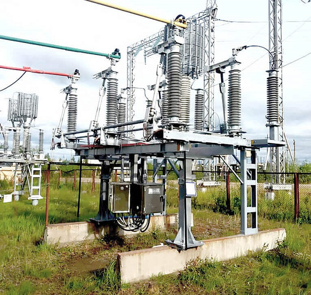 Высоковольтные разъединители РГ-СВЭЛ-110